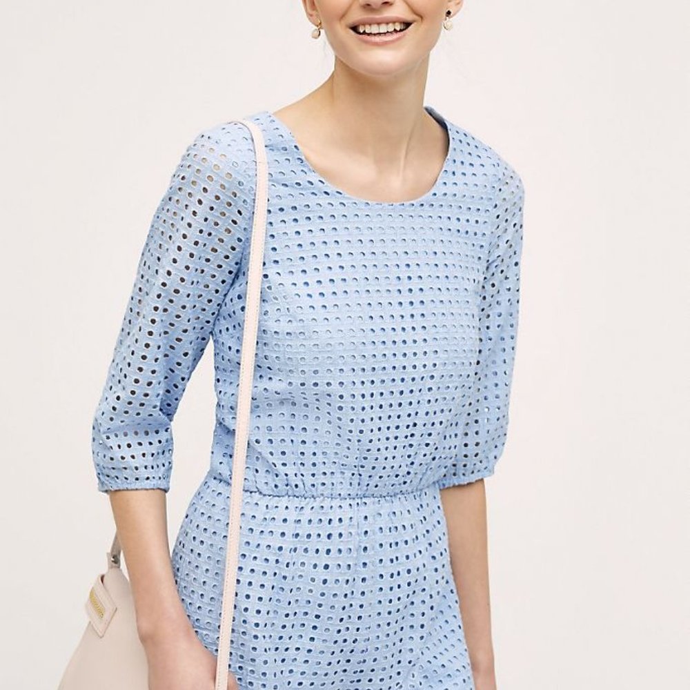 Usoa Eyelet Romper
